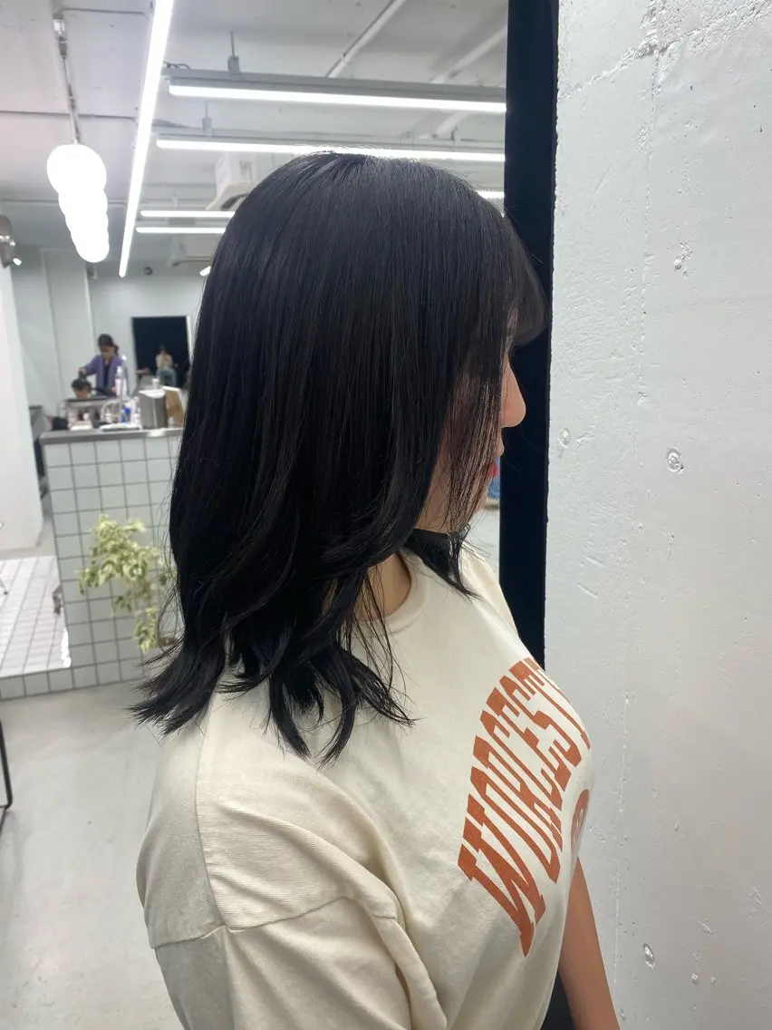 セミロング カラー 🐶ひかる🐶 JILLSTUDIOのヘアスタイル