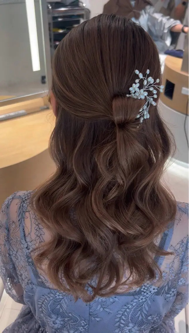 ロング ayu omochaのヘアスタイル
