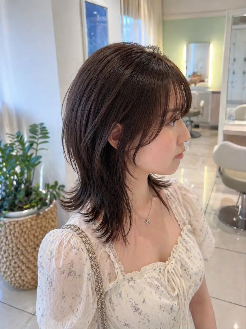 ミディアム カット 金子 直樹のヘアスタイル