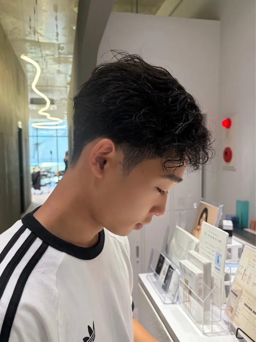 ショート パーマ カット パーマ 中村 佳菜のヘアスタイル