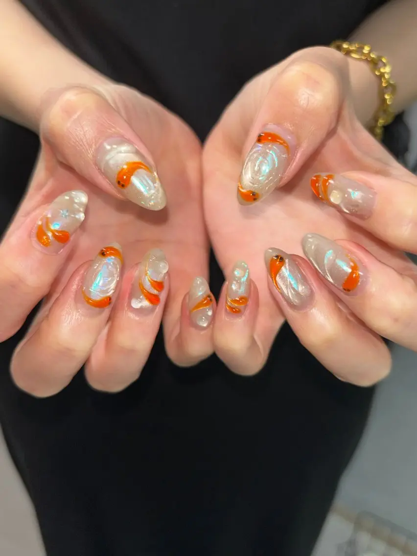 ネイル ハンドネイル 🪐富島彩夏 /海外nail🪐のネイルデザイン
