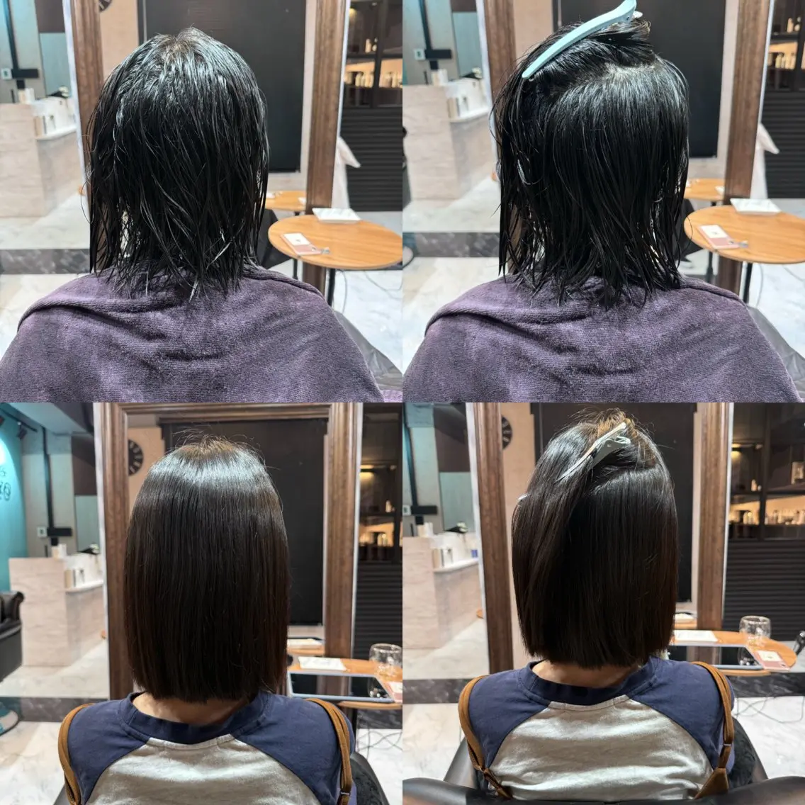 ショート 縮毛矯正 LuanaTOKYO 都築佑汰のヘアスタイル