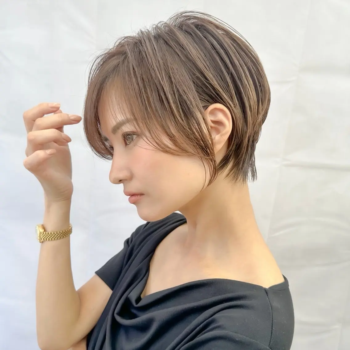 ショート カラー 韓国💞艶カラー/ 髪質改善/ハルカ🌙のヘアスタイル