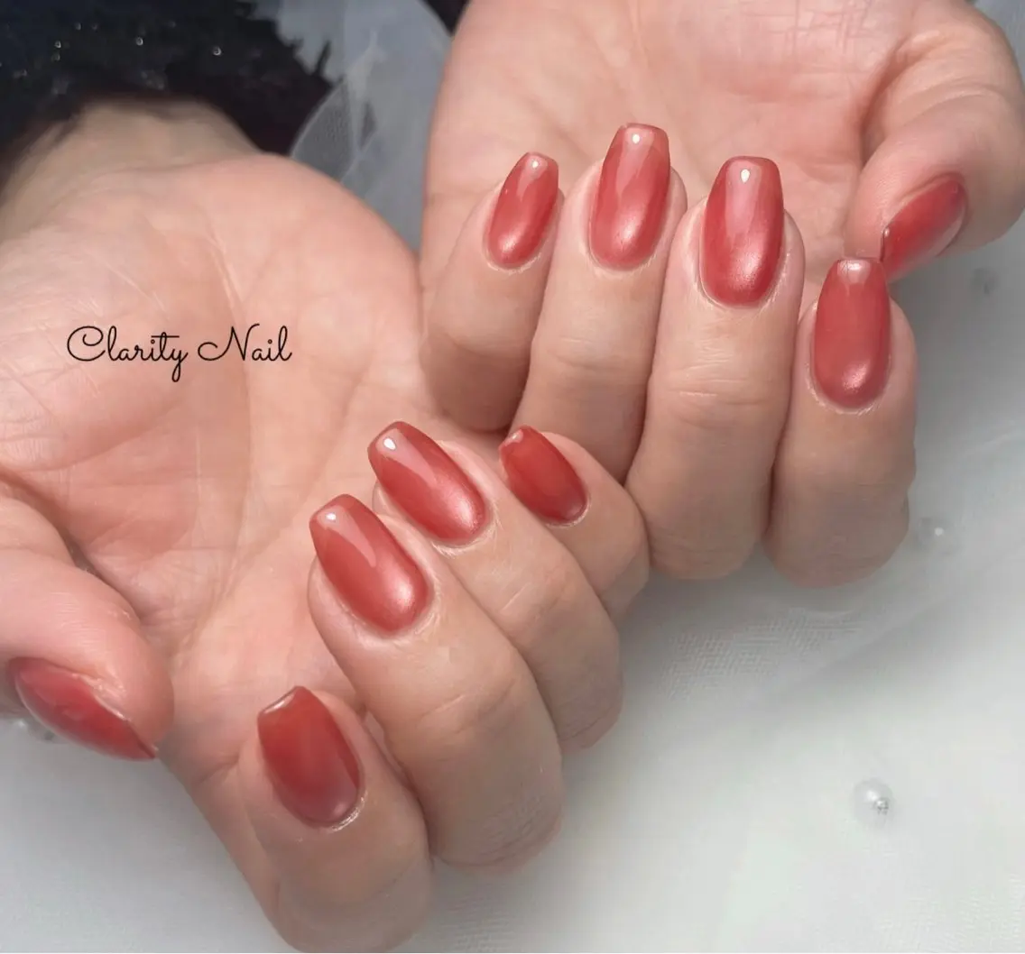 ネイル ワンカラーネイル ハンドネイル Clarity Nailのネイルデザイン