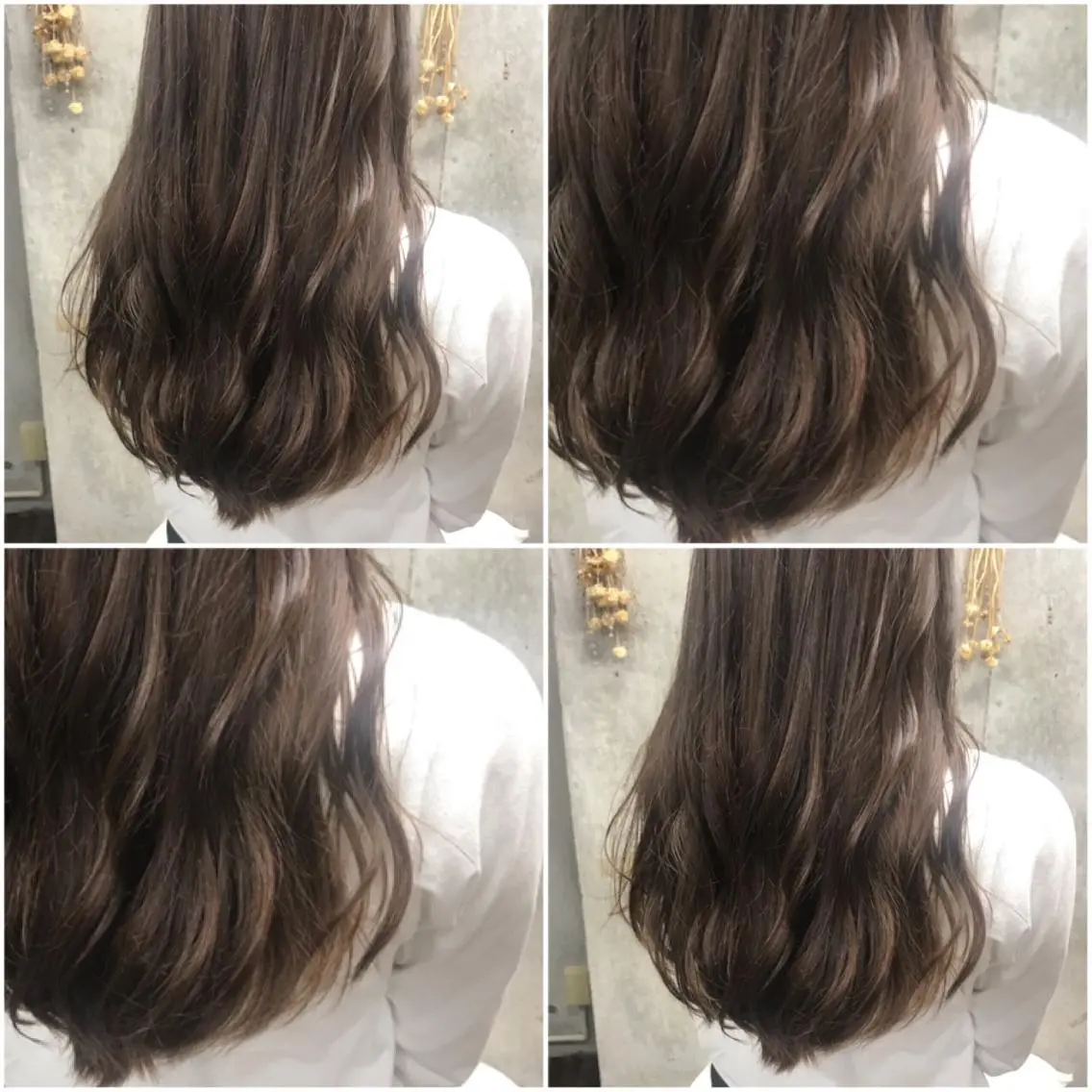 ロング カラー ヘアアレンジ ベージュカラー ラベンダーカラー ラベンダーベージュ Satsuki ✂︎♡のヘアスタイル