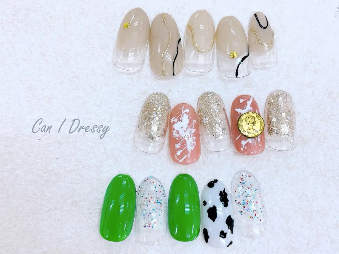 ハンド(オフ無し)【今月のトレンド】6種類から選べる定額ネイル￥5800→￥5500の写真