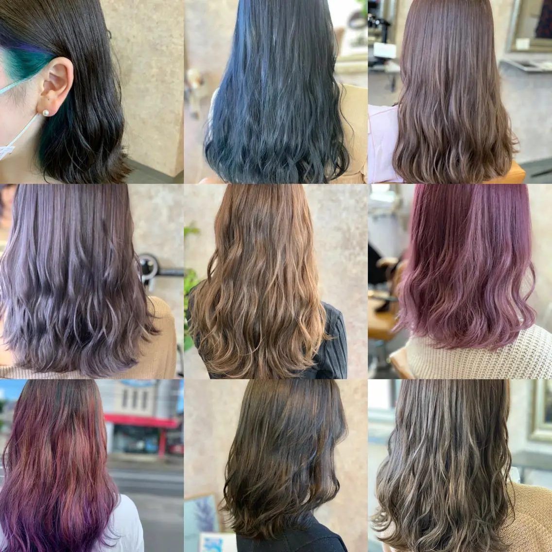 ロング メンズスタイル バレイヤージュ　齋藤のヘアスタイル