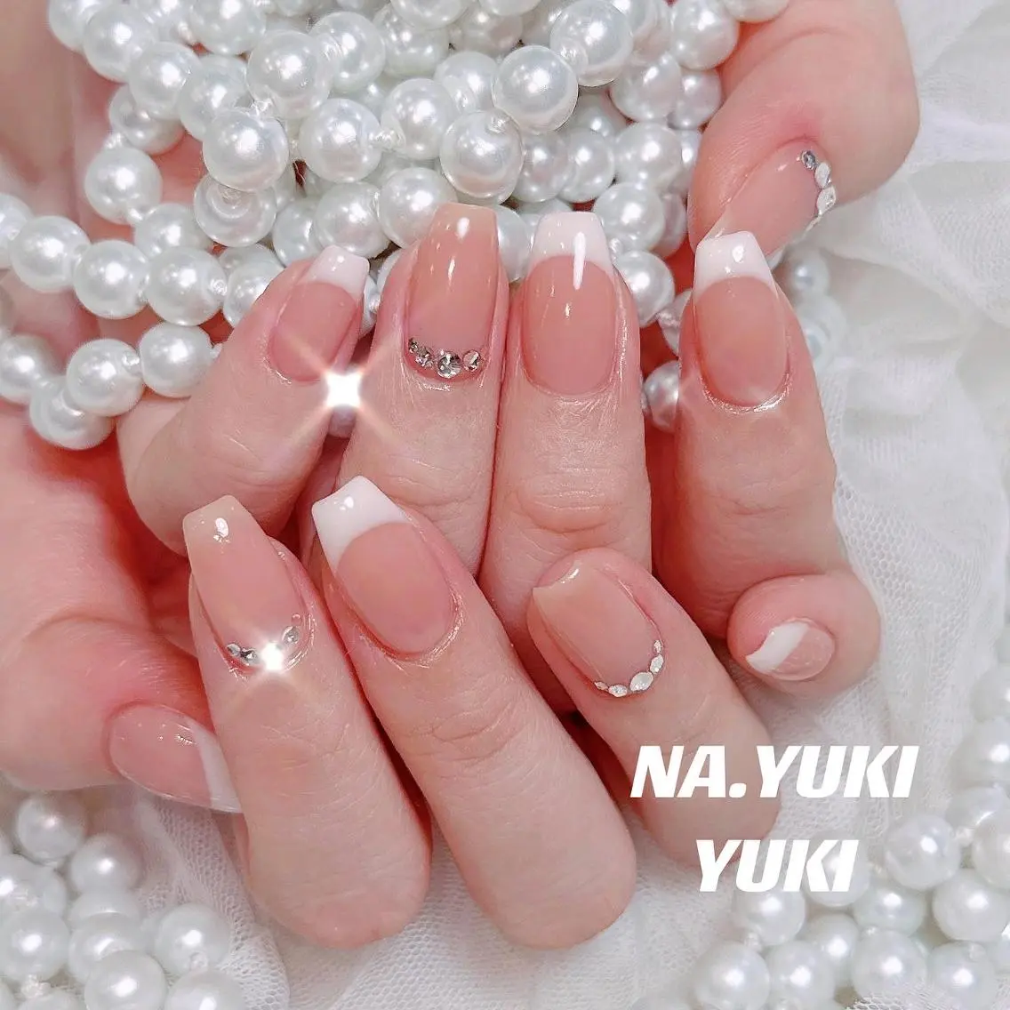 ネイル ミディアム ハンドネイル ハンドケア ナユキNA.YUKI 池袋店のネイルデザイン