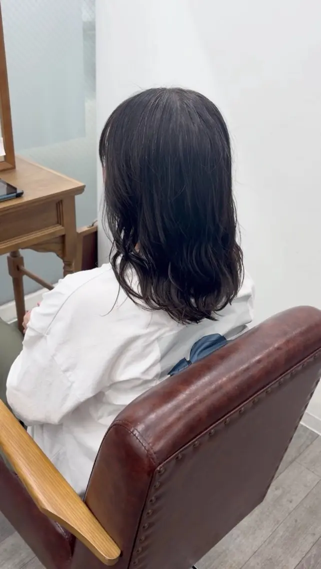 ✨期間限定✨レディースカット➕ゆるふわデジタルパーマの写真