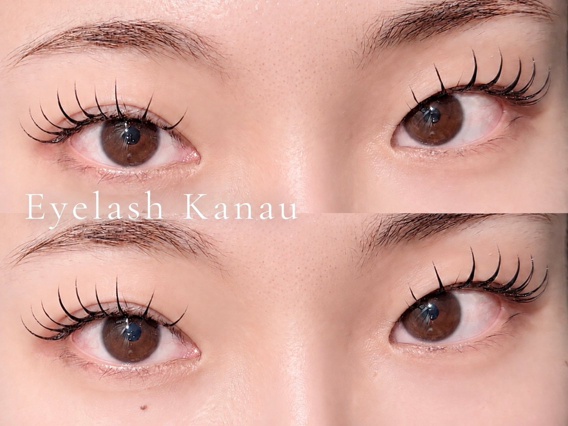マツエク・マツパ Eyelash Kanau新宿店のマツエク・マツパデザイン