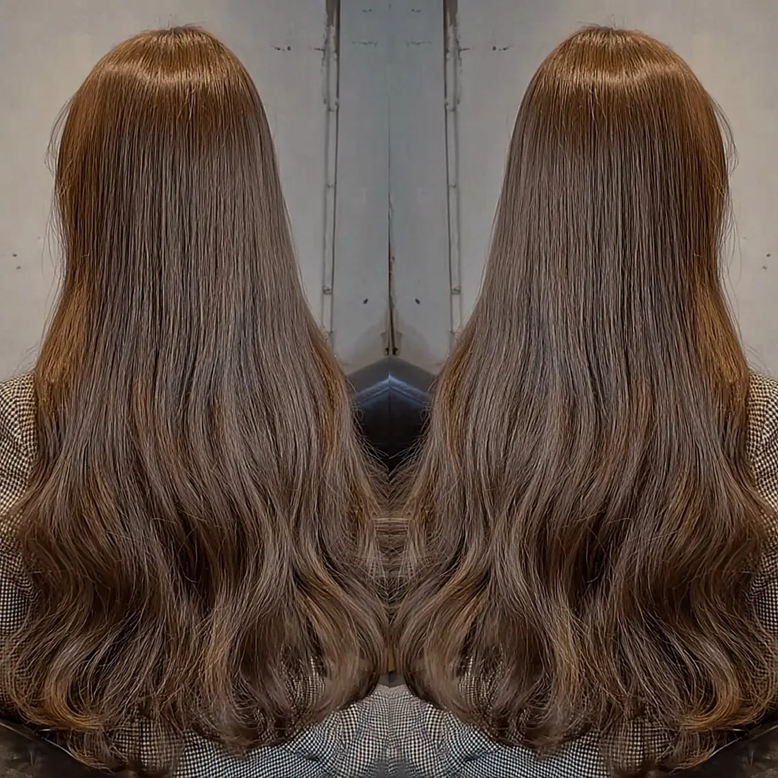 ロング カット ヘアカラー パーマ 縮毛矯正 トリートメント エクステ ヘッドスパ ヘアセット 🍀似合わせ透明感 カラーアヤナ🍀のヘアスタイル