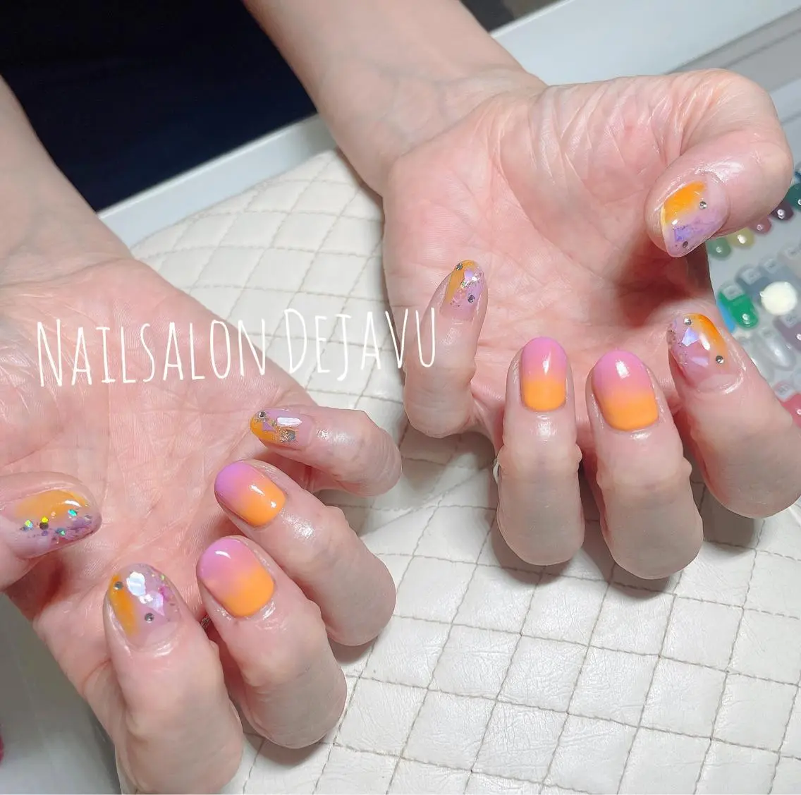 ネイル アートネイル 夏ネイル Nail salon Dejavu 🌿のネイルデザイン