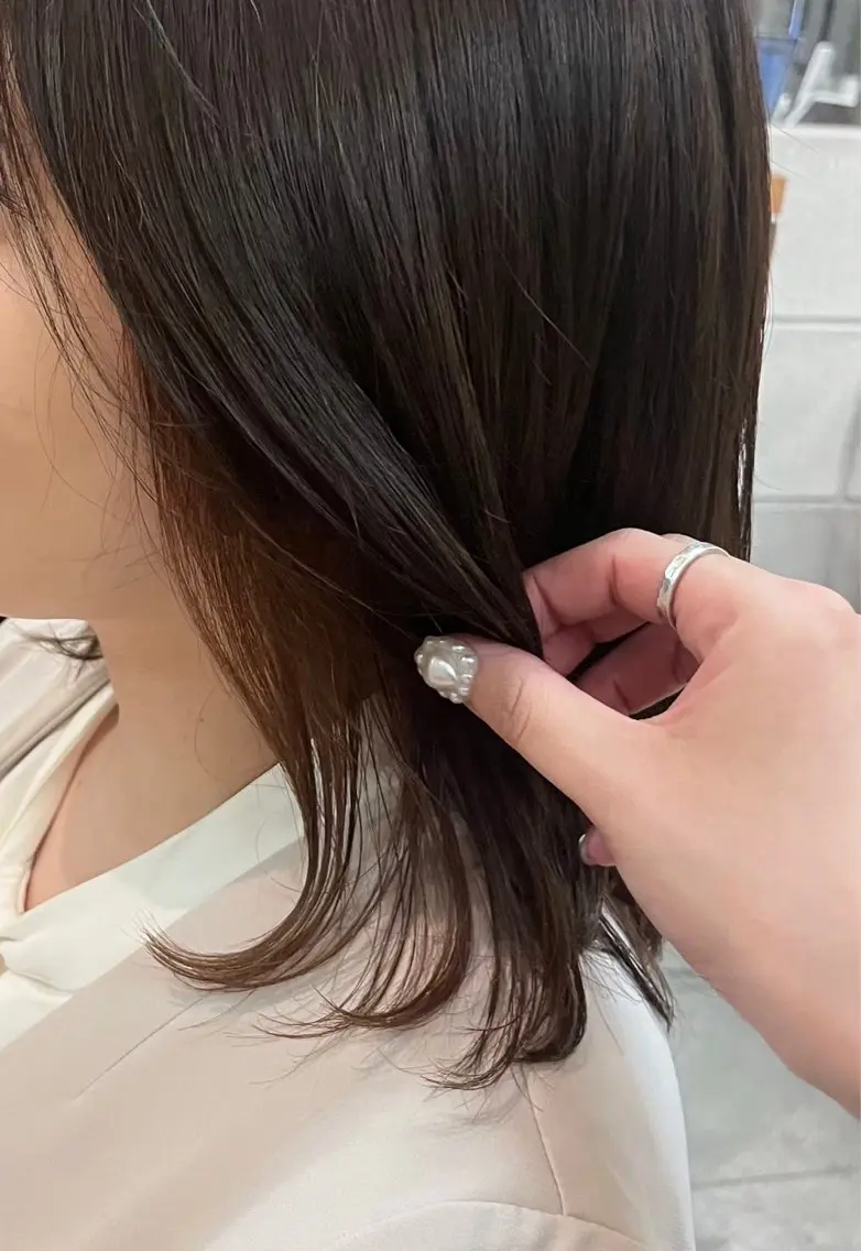 ミディアム カラー 🌹花屋併設🌹 横山 洋幸のヘアスタイル