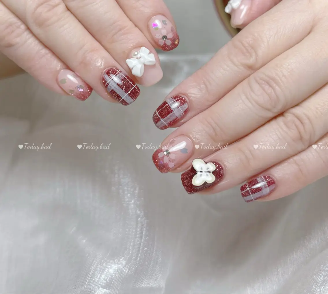 ネイル ハンドネイル 🎀Today nail💅のネイルデザイン