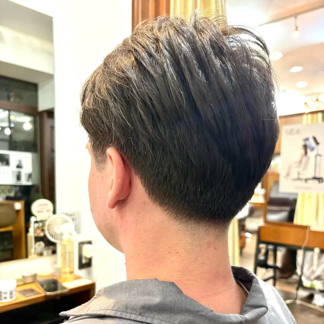 ショート メンズ カット トリートメント ヘッドスパ 💈直毛×ツイスパの プロ🥷清水のヘアスタイル