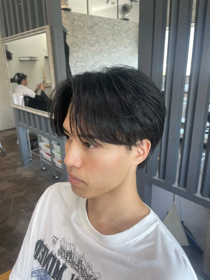 メンズカット+ヘッドスパの写真
