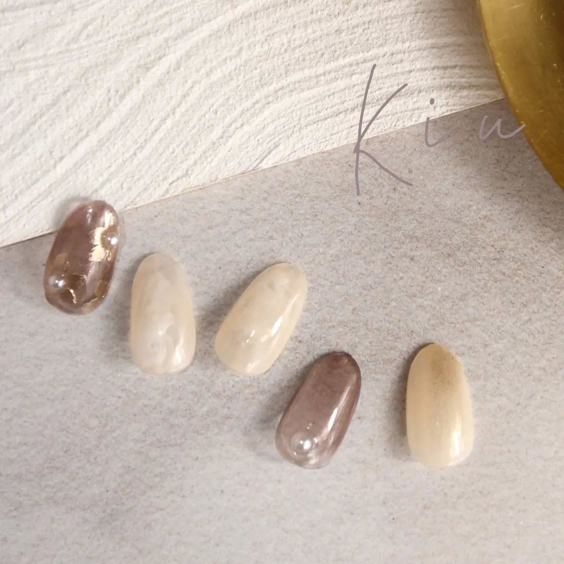 ネイル フットネイル kiu nailsalonのネイルデザイン