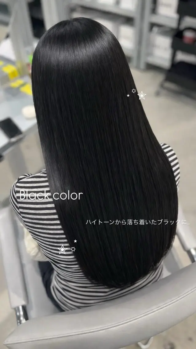 ロング ヘアカラー nanase / レイヤーカットのヘアスタイル