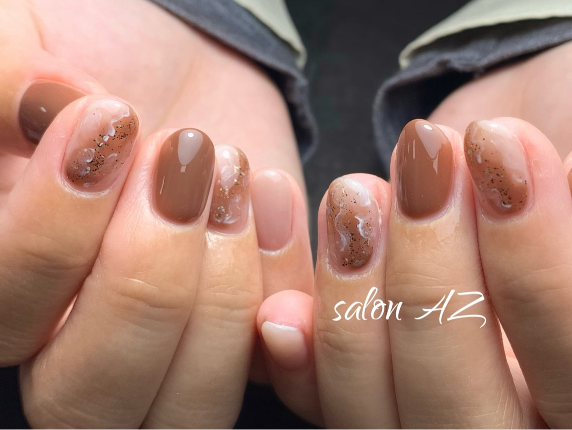 ネイル オフィスネイル ハンドネイル salon AZのネイルデザイン