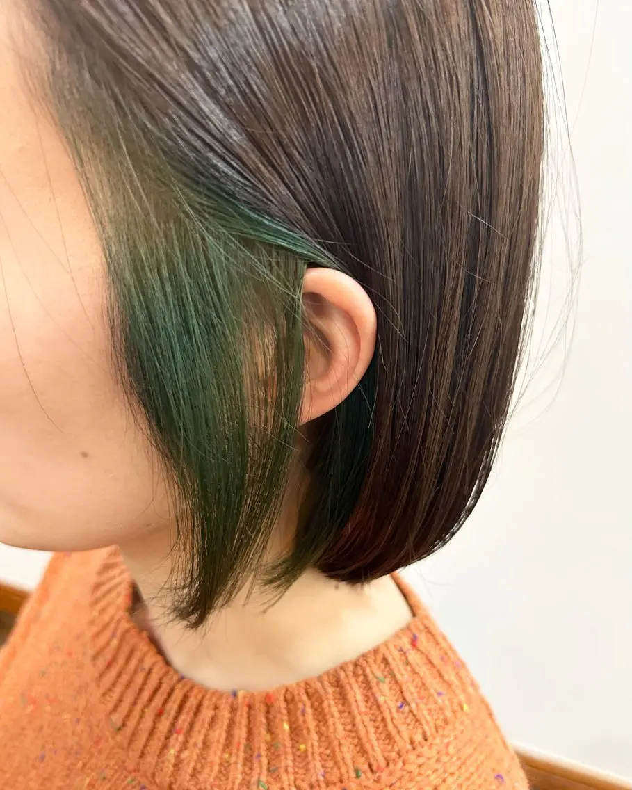 カラー インナーカラー 坂本 瑞季 🤍 髪質改善のヘアスタイル