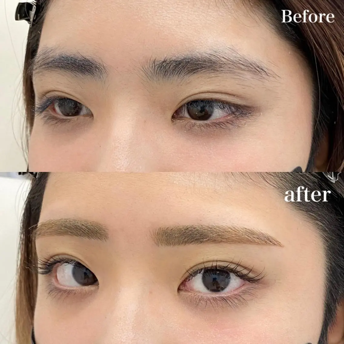 マツエク・マツパ アイブロウ マツパ WHITE EYE 🦋松島の眉毛・アイブロウイメージ