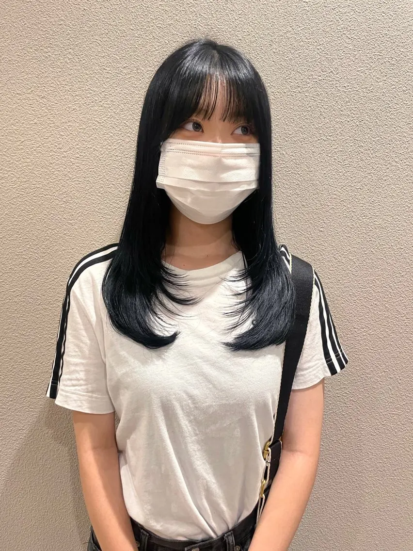 ロング カラー 🫧透明感カラー🫧 古川穂果のヘアスタイル