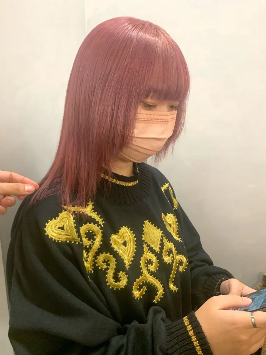 カラー 重松 丈博のヘアスタイル