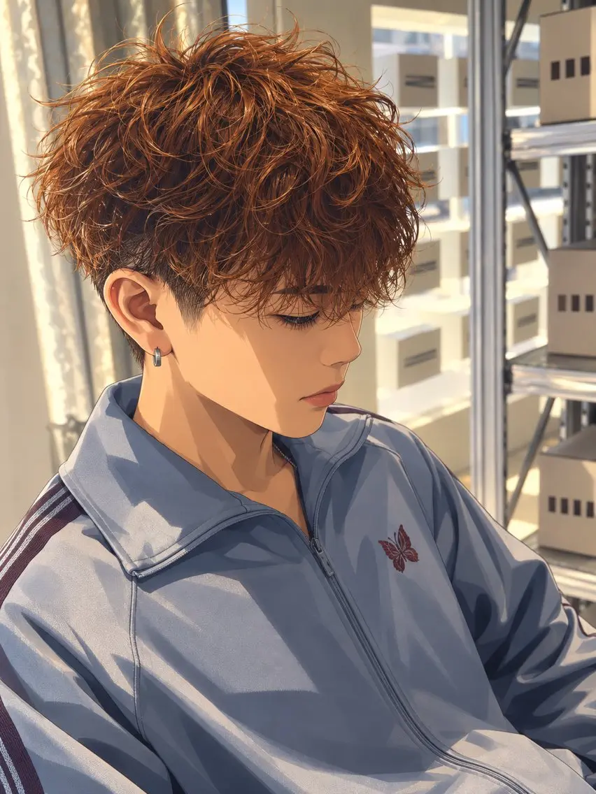 カラー パーマ メンズ特化‼️ 飛義のヘアスタイル