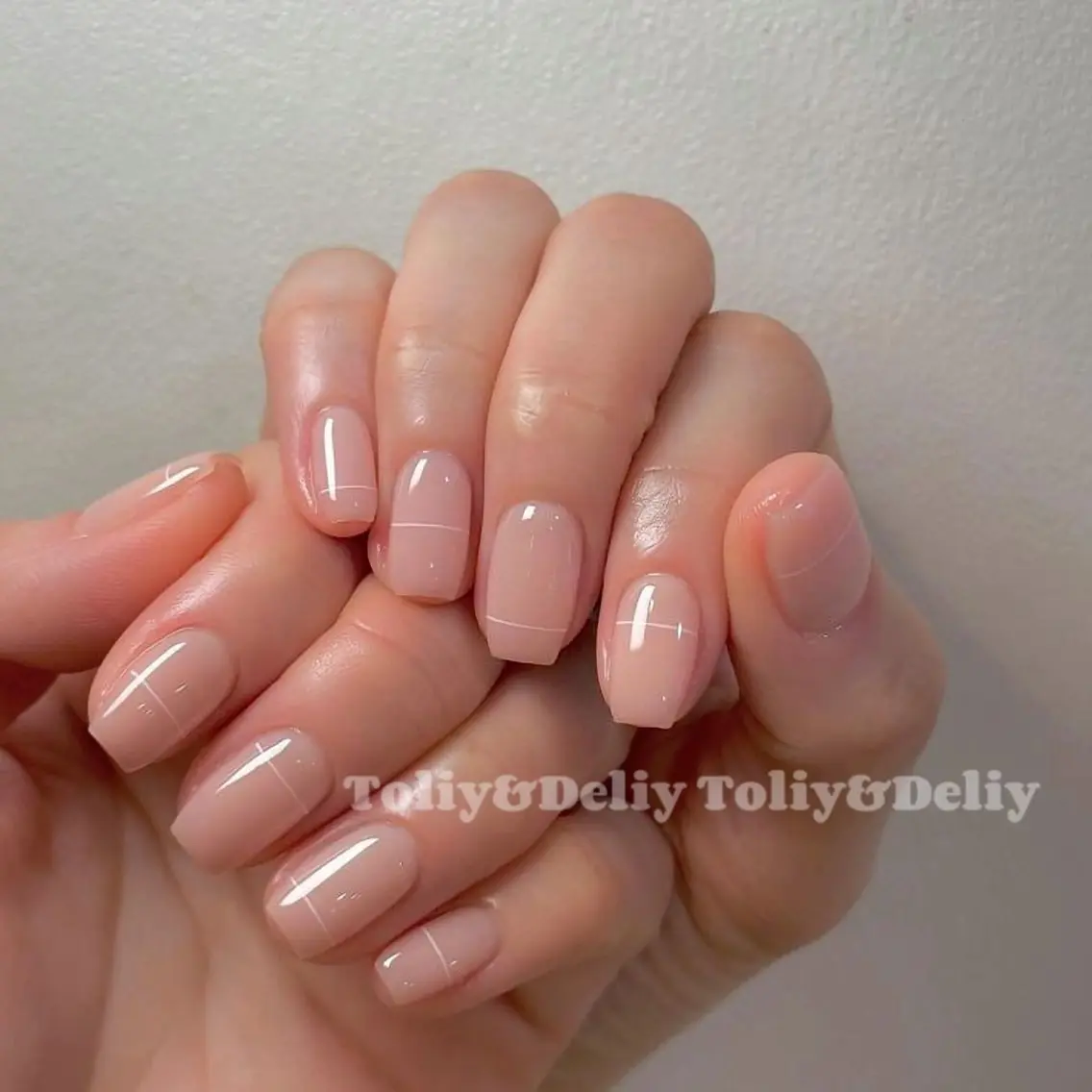 ネイル ワンカラーネイル ToliyDeliy Nail Salonのネイルデザイン