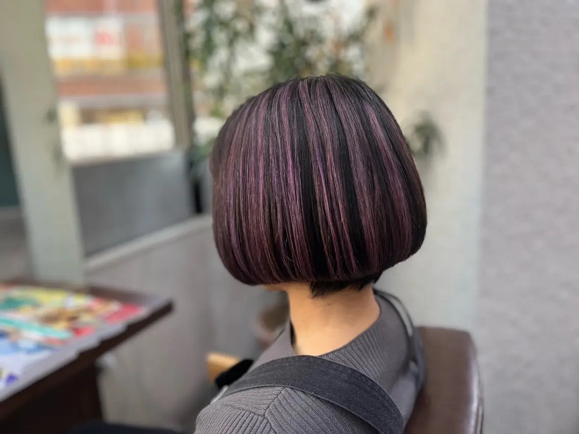 ショート カラー 長内 大明のヘアスタイル