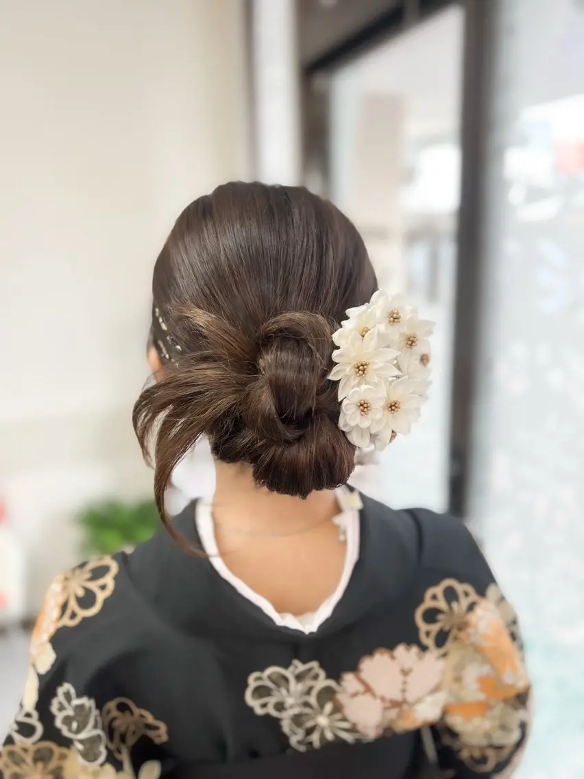 ヘアアレンジ 着物ヘア 着付け 繁華街のヘアメさん/ 麻貴のヘアスタイル