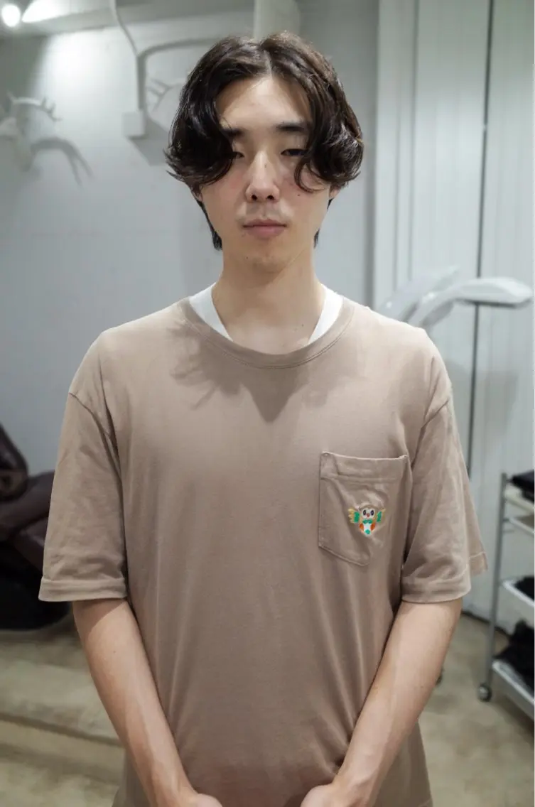 パーマ give/メンズ推し ✂︎山口悠人のヘアスタイル