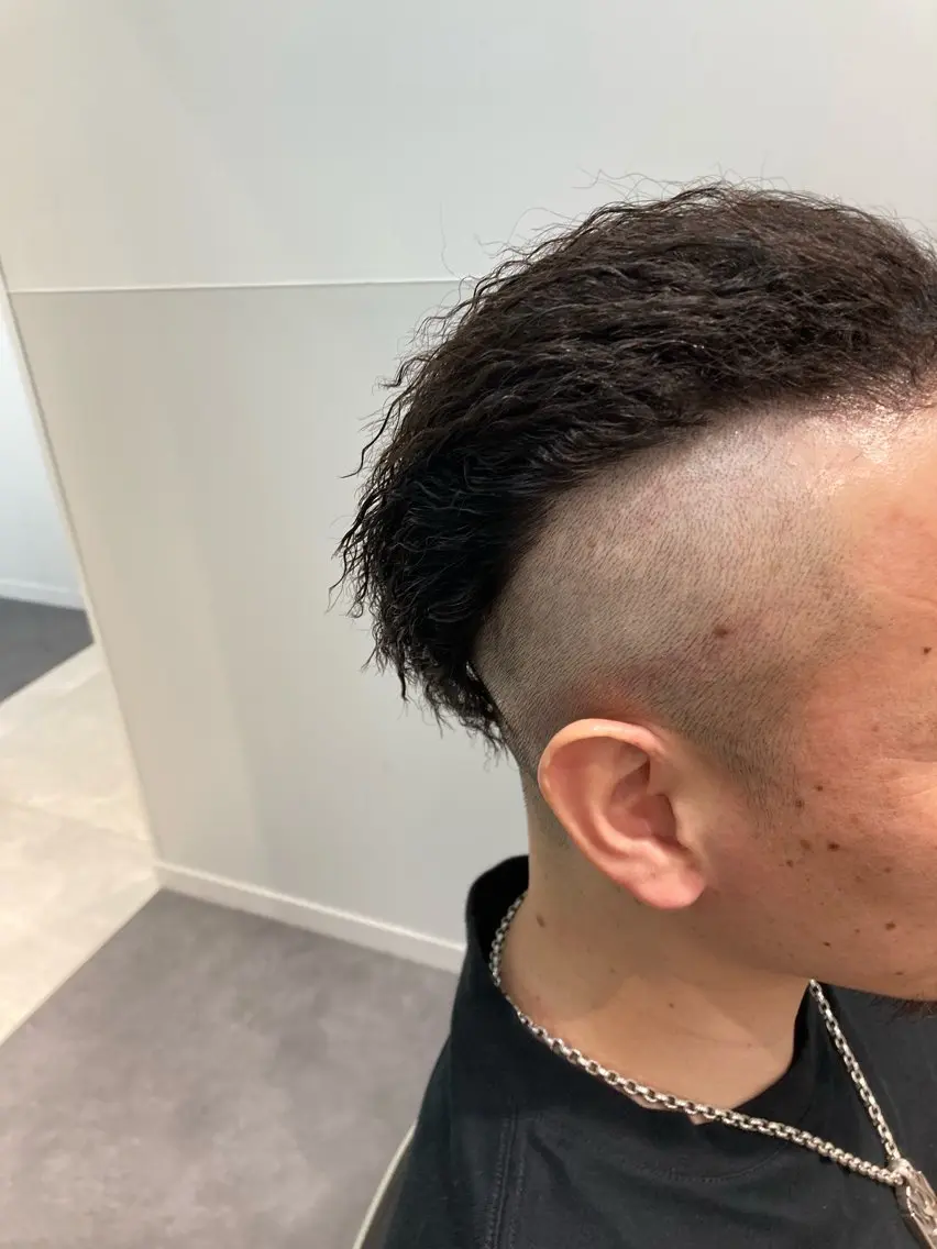 メンズカット+ツイストスパイラル16500円→¥15,400HARD PERMの写真