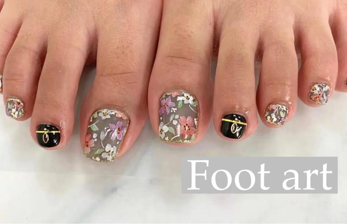 【オフ無し】Foot🐾アートやり放題の写真