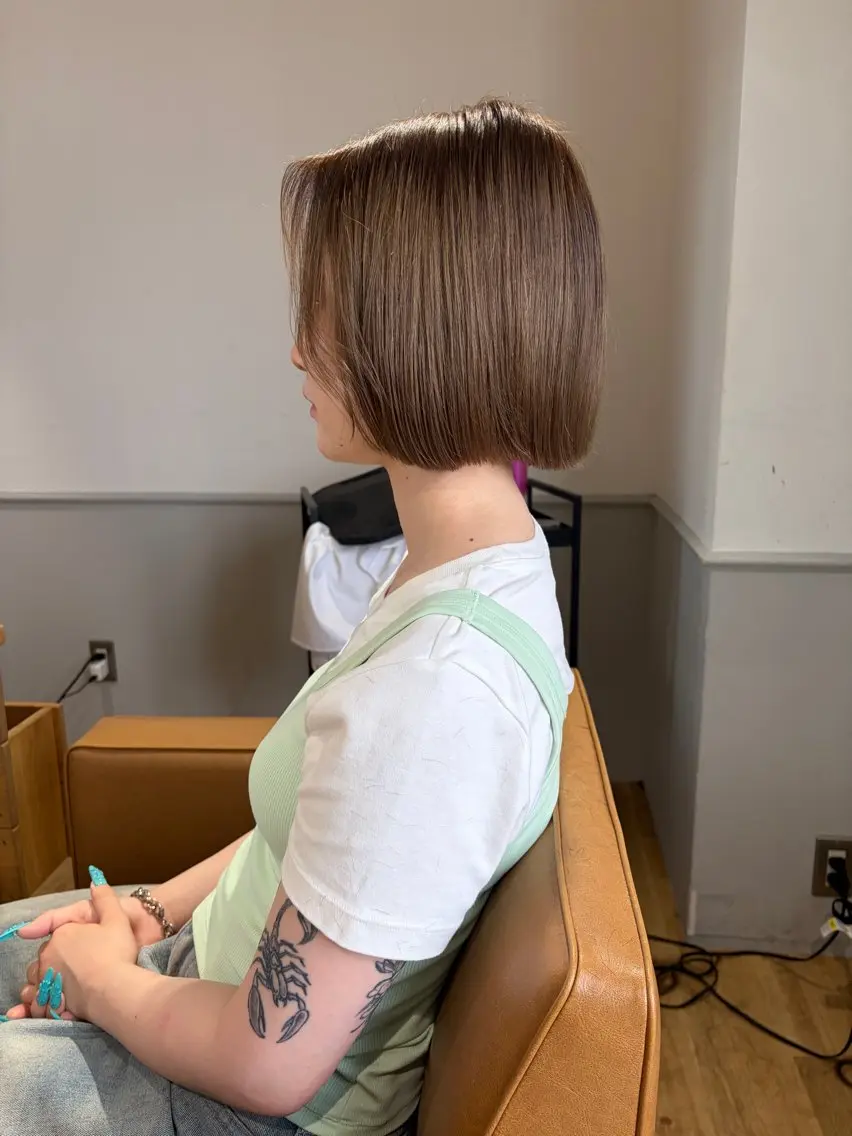 ショート 光岡 玲遠のヘアスタイル
