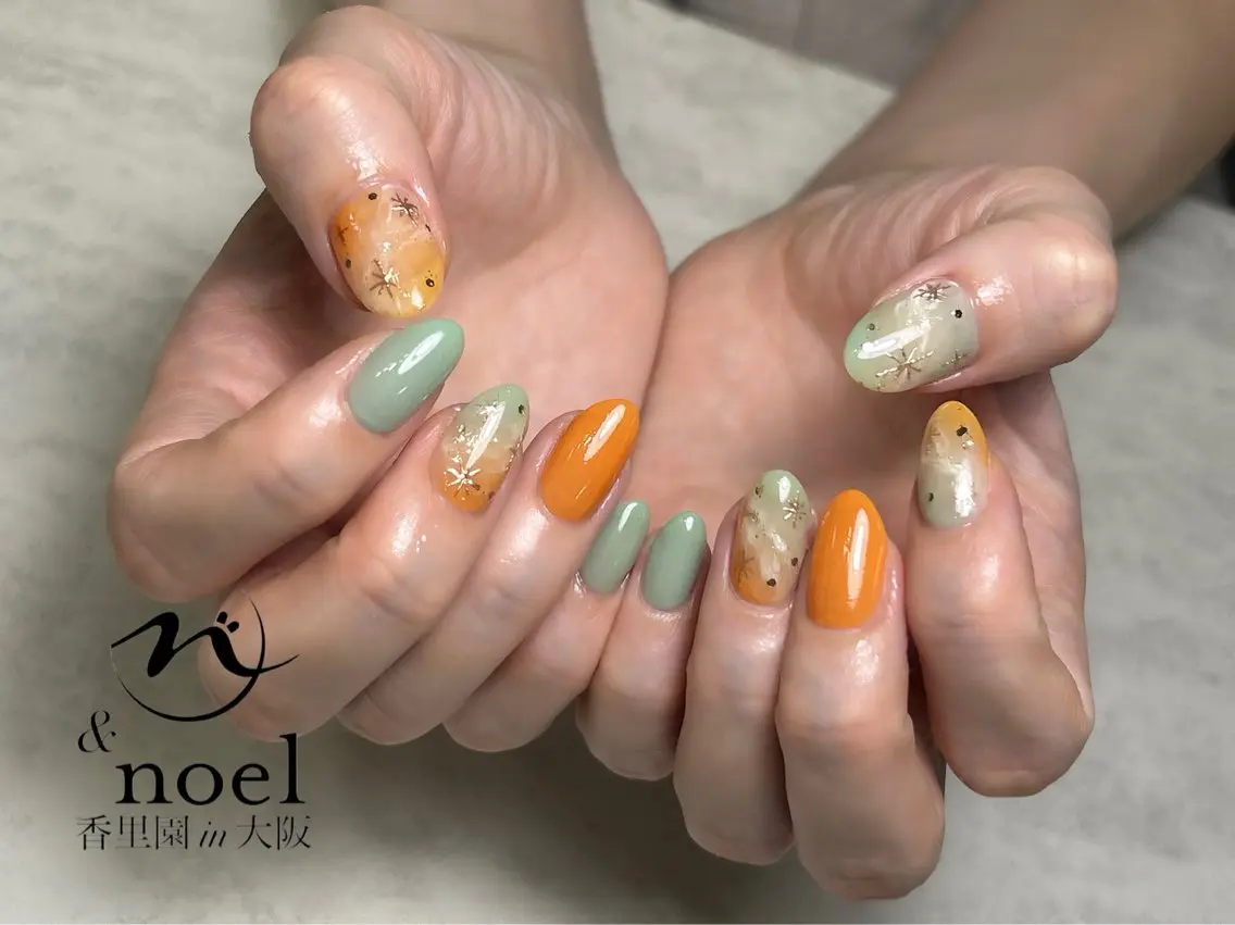 ネイル ハンドネイル もも 🍑のネイルデザイン