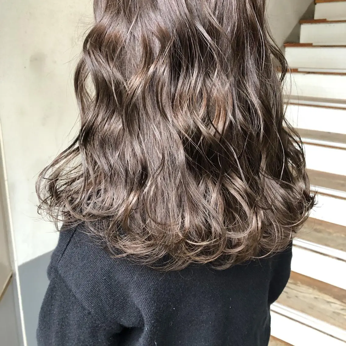 セミロング カット ヘアカラー トリートメント 國生 香織のヘアスタイル