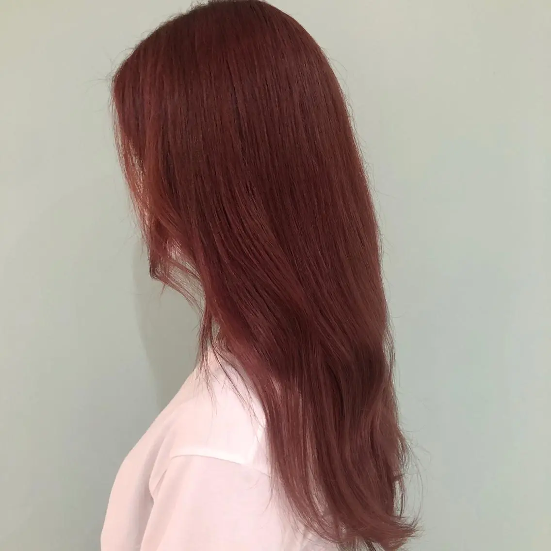 ロング カラー 中村 彪我のヘアスタイル