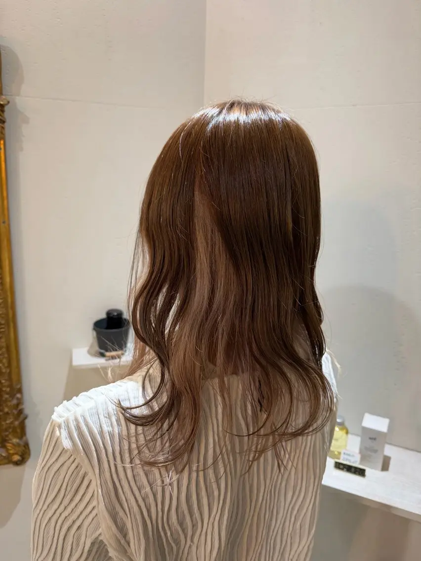 カラー ヘアカラー トリートメント rii 🫧透明感カラーのヘアスタイル