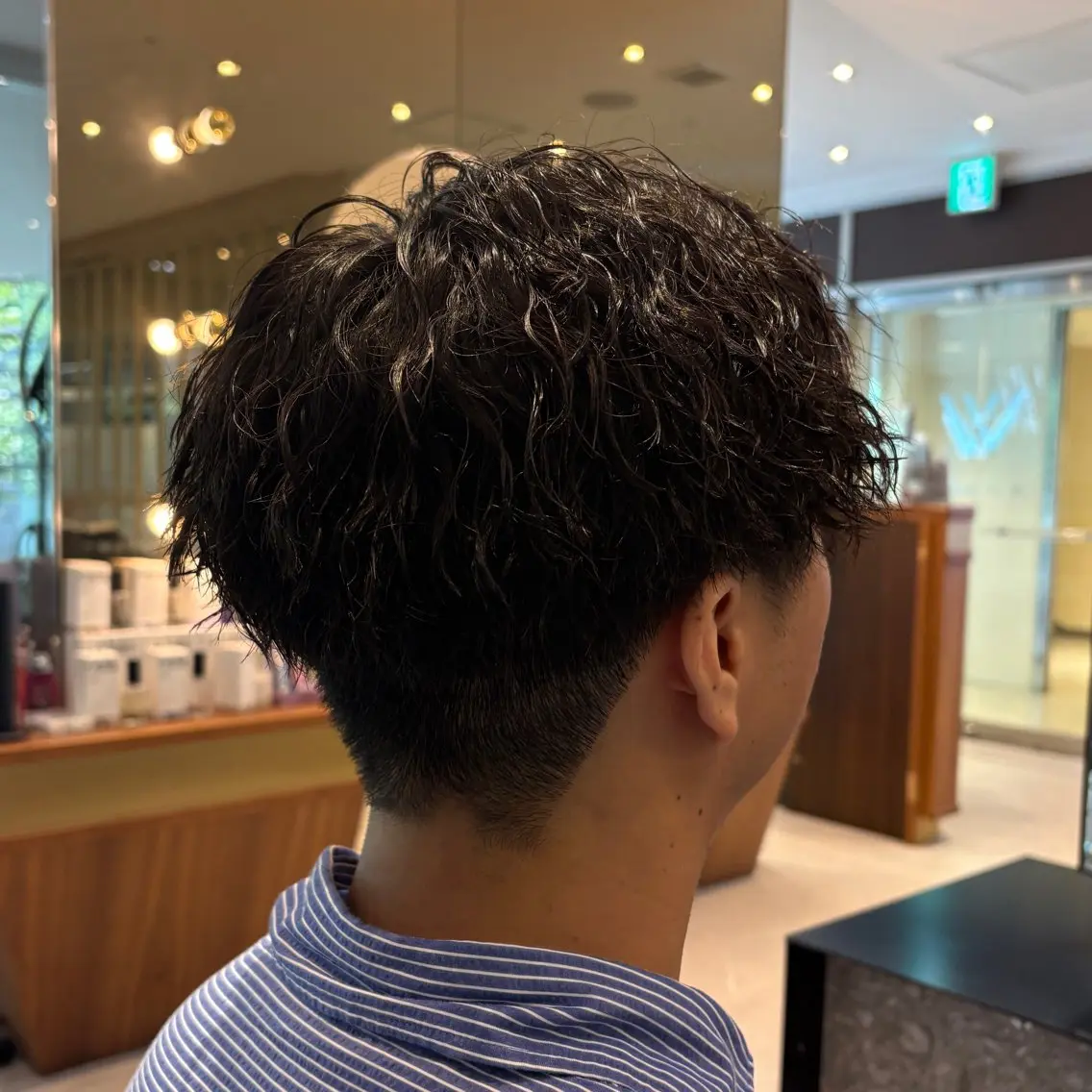 パーマ メンズ カット パーマ 最安値メニュー✨️ sayuri🍓のヘアスタイル