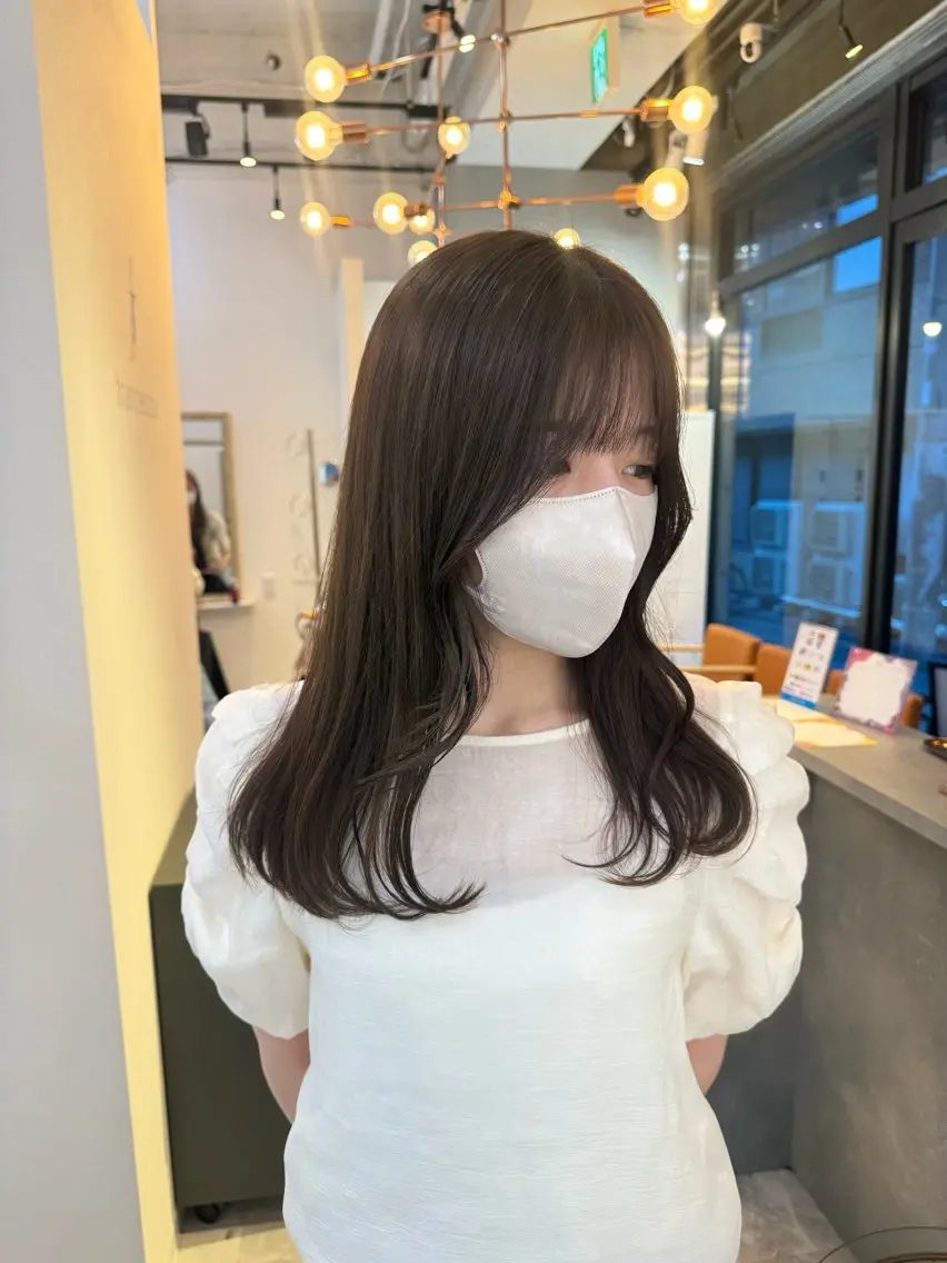 ((人気TR))小顔カット+Aujuaトリートメントの写真