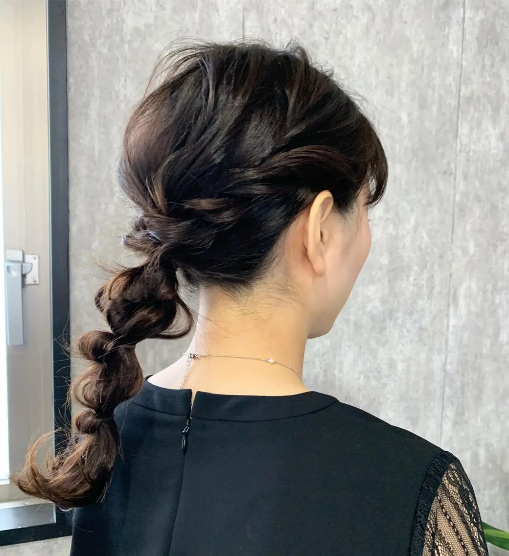 ロング ヘアアレンジ Emma ecole /栄/RIOのヘアスタイル