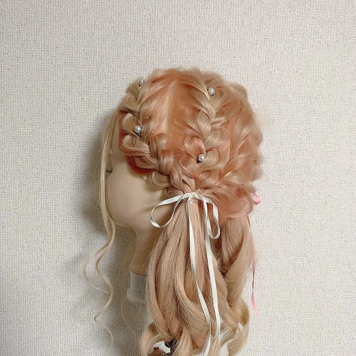 ヘアアレンジ 三つ編み 🩶ヘアセット Ayaha🩶のヘアスタイル