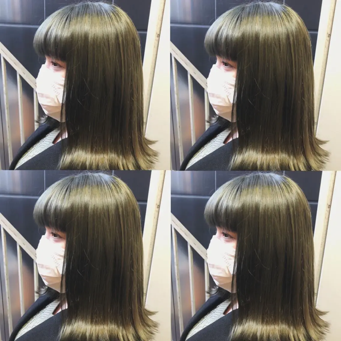 ミディアム カラー Minami. 🩵 再現性特化ヘアのヘアスタイル