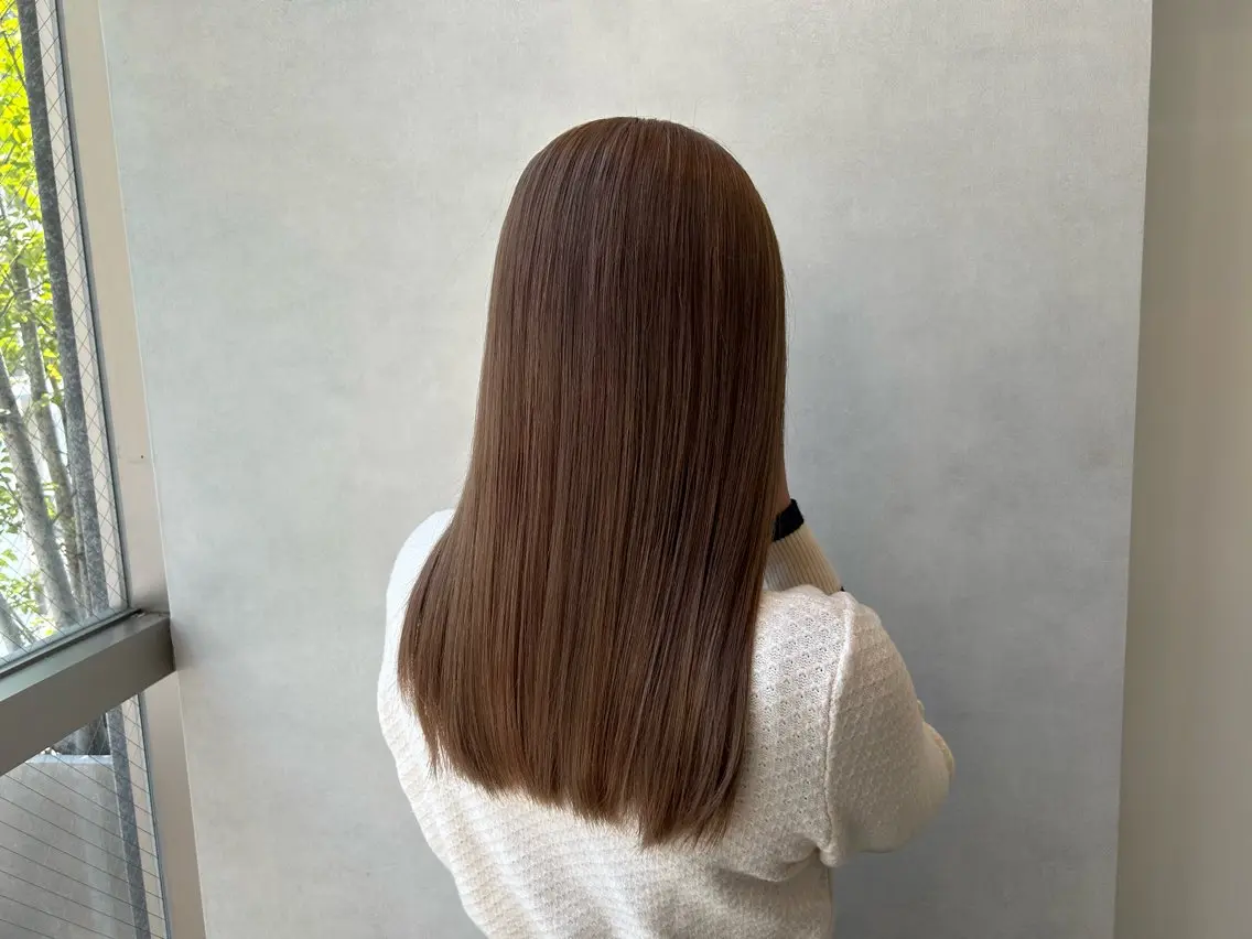 ロング カラー 名古屋/レイヤー 島原 由璃のヘアスタイル