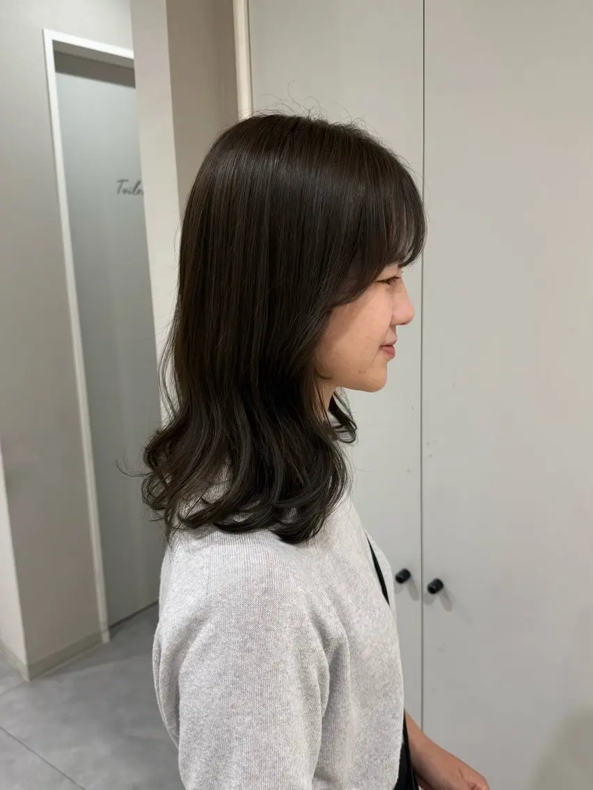 カラー カット ヘアカラー neneka レイヤー/パーマのヘアスタイル