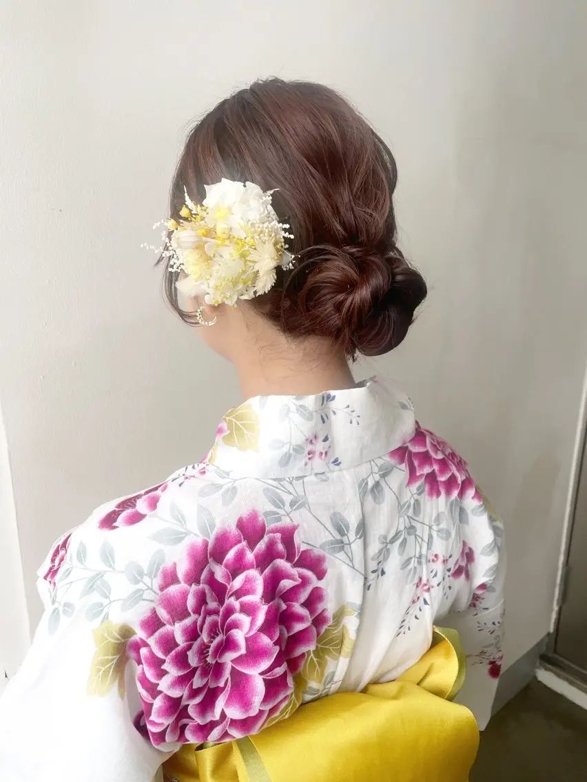 💛初回限定💛浴衣アレンジ♡の写真