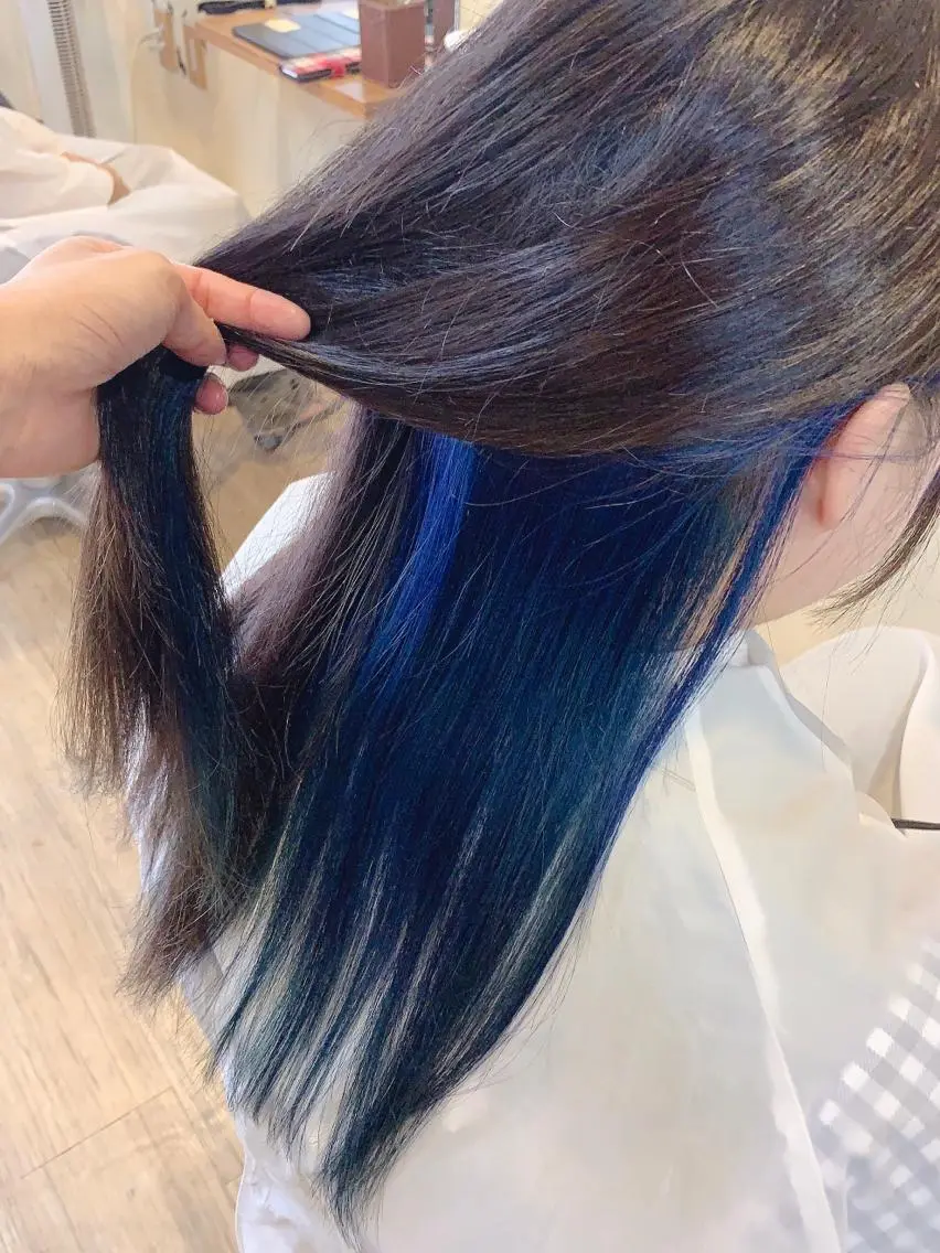 💜インナーカラー ロング料金+1100〜の写真
