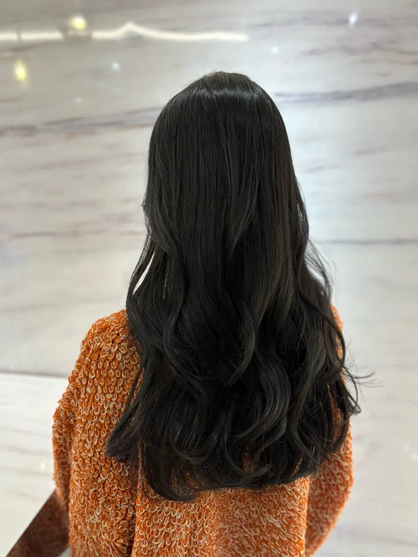 ロング カット ヘアカラー トリートメント 髪質改善支持率 NO.1/韓国風💎のヘアスタイル