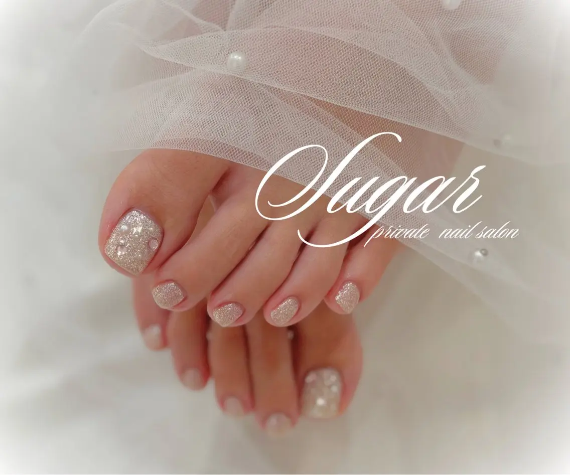 ネイル ストーンネイル Nail salon Sugarのネイルデザイン